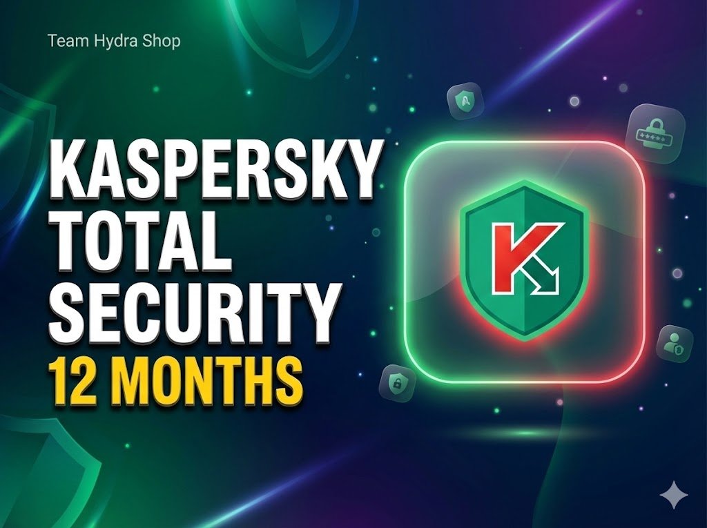 Kaspersky Total Security – 1 Year Official Subscription (Personal Email Activation)